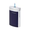 S.T DUPTONT Silver and Blue Lighter