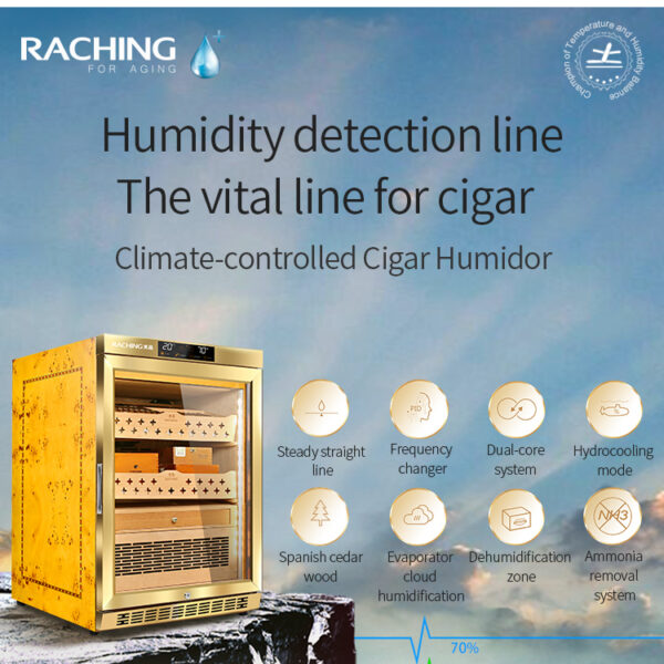 RACHING CIGAR HUMIDOR CABINET