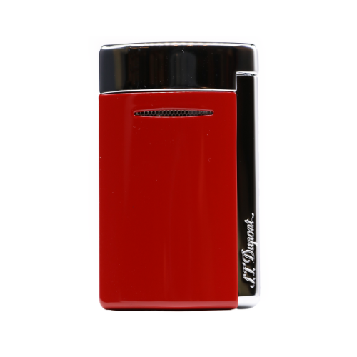 S.T DUPTONT Red and silver Lighter