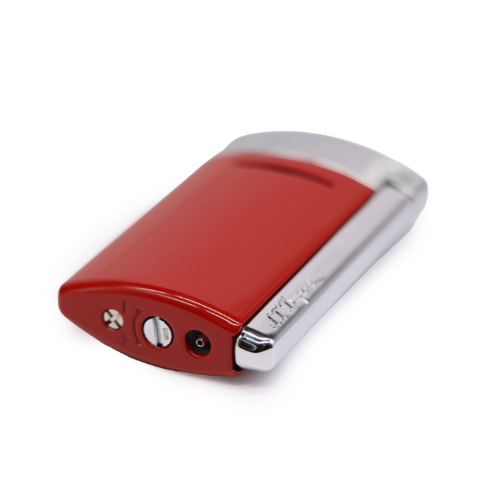 S.T DUPTONT Red and silver Lighter