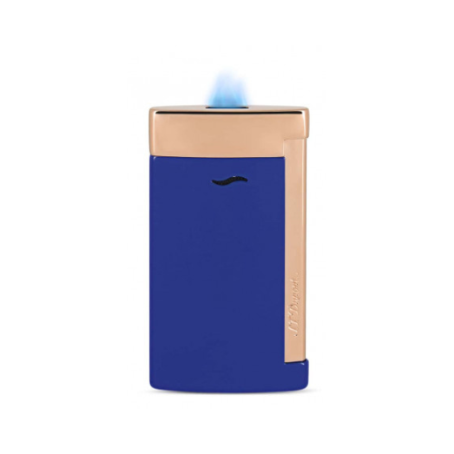 S.T DUPONT Blue and Gold Lighter