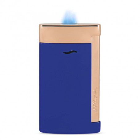 S.T DUPONT Blue and Gold Lighter