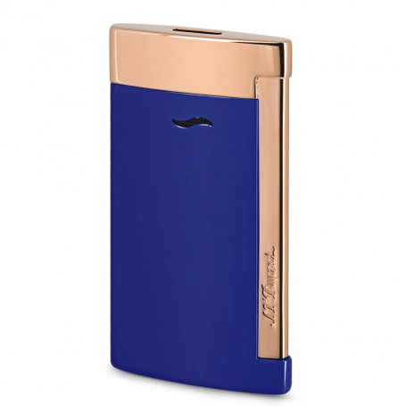 S.T DUPONT Blue and Gold Lighter